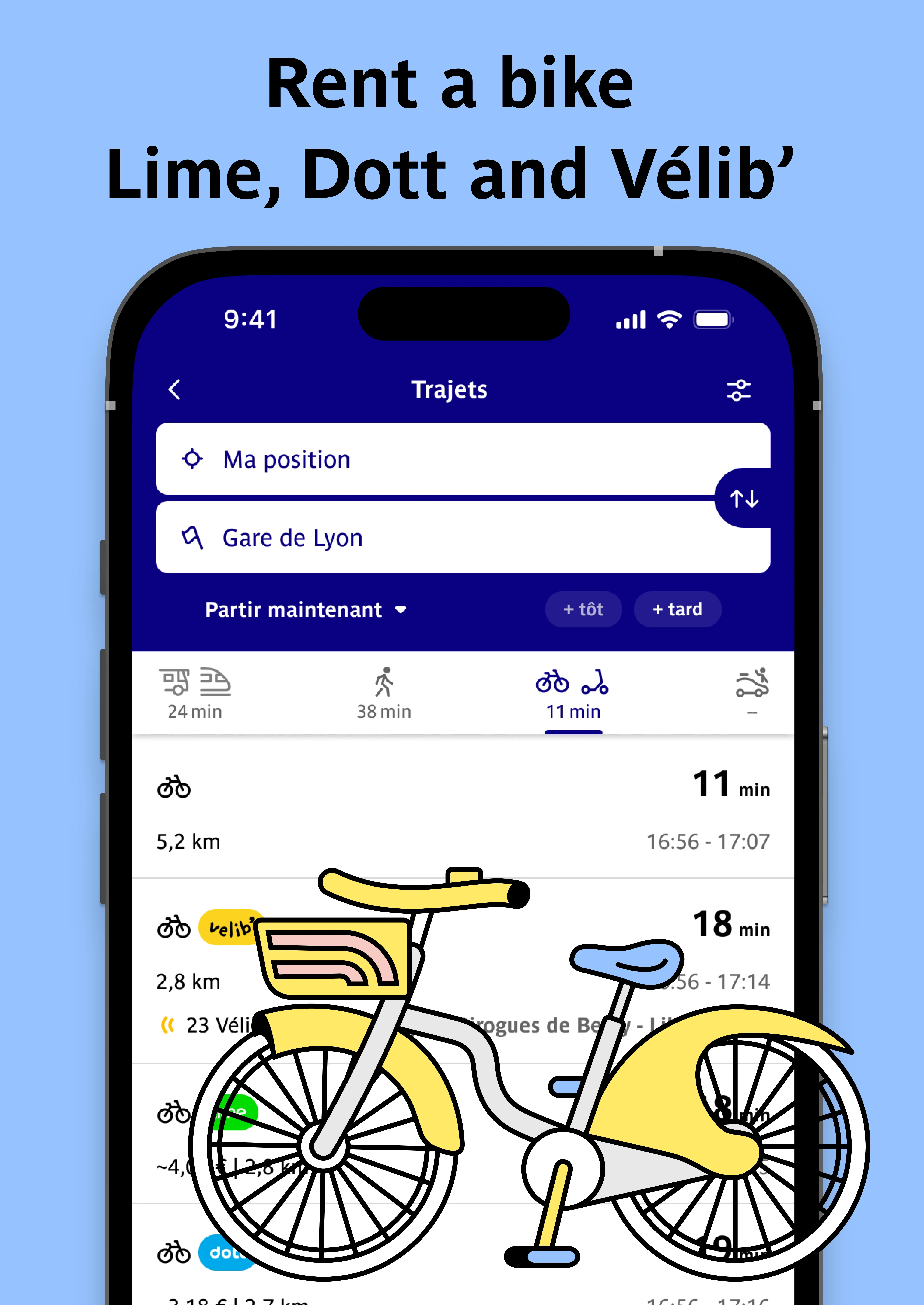 Louer un vélo