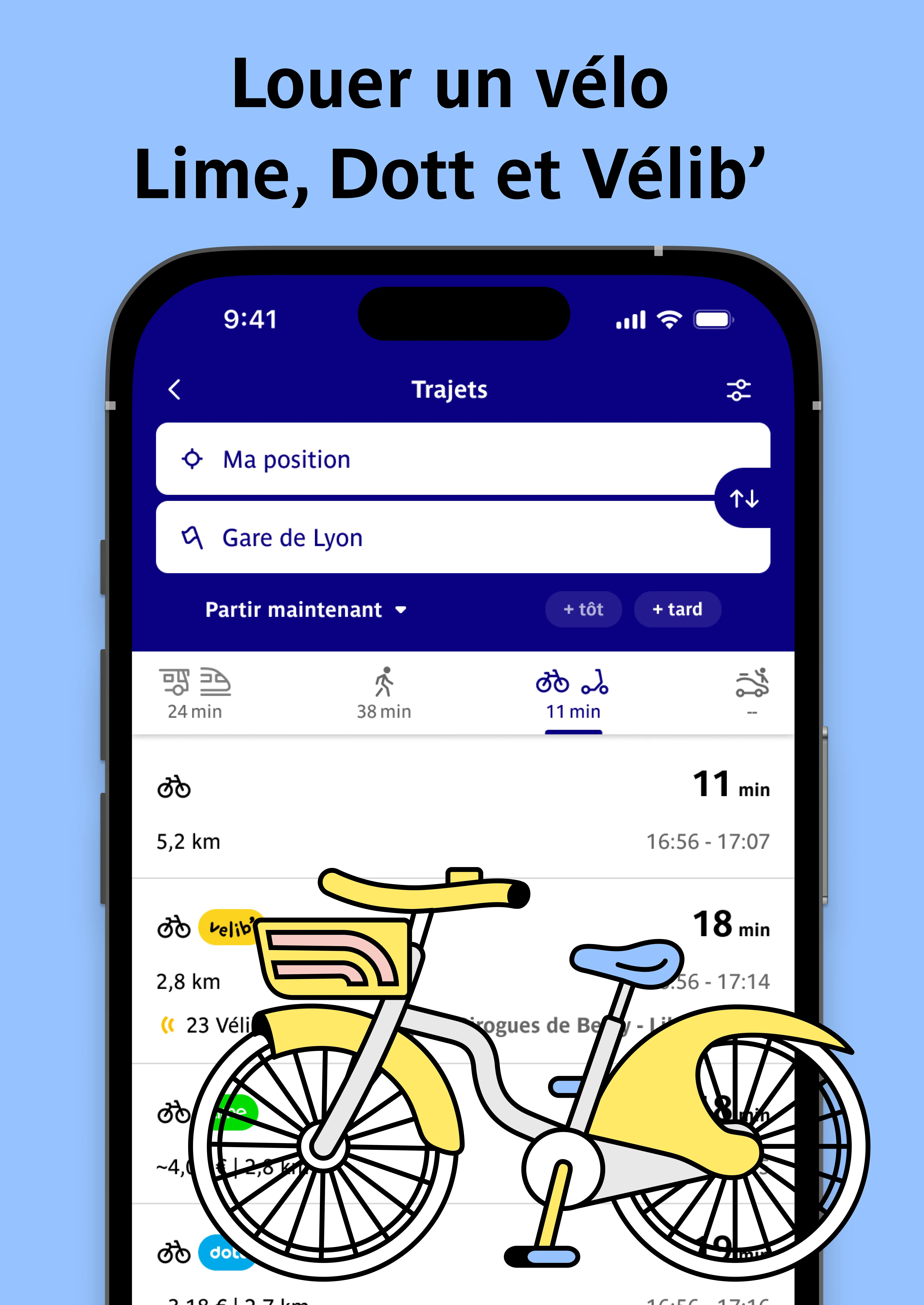 Louer un vélo