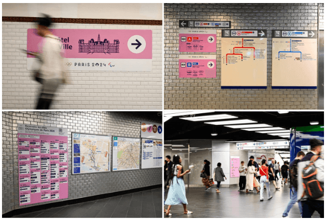 Paris 2024 : nouvelle signalétique