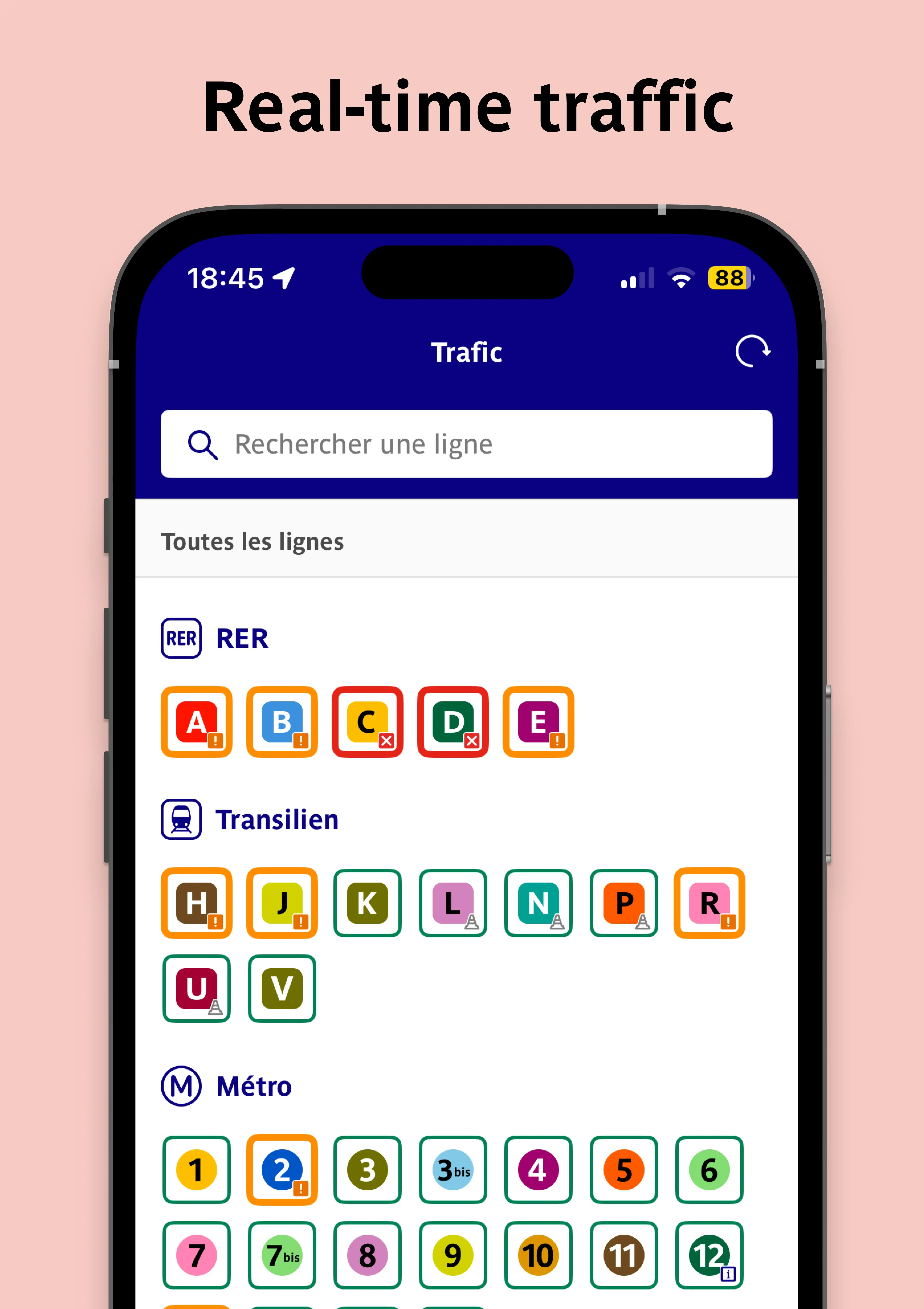 Real-time traffic