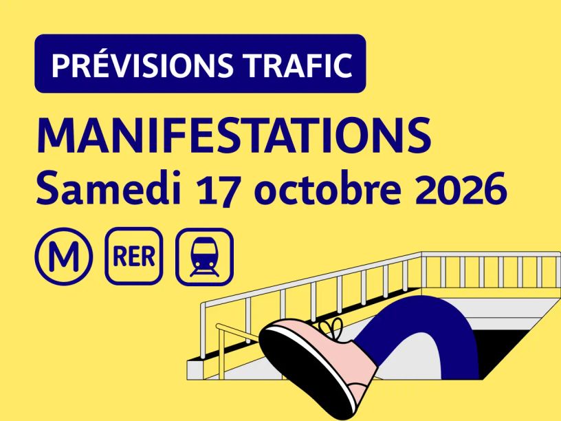 Manifestations mardi 17 octobre 2026 : quel impact sur vos déplacements en transports en commun ?