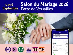 Salon du Mariage 2026 : dates, horaires et accès à Paris