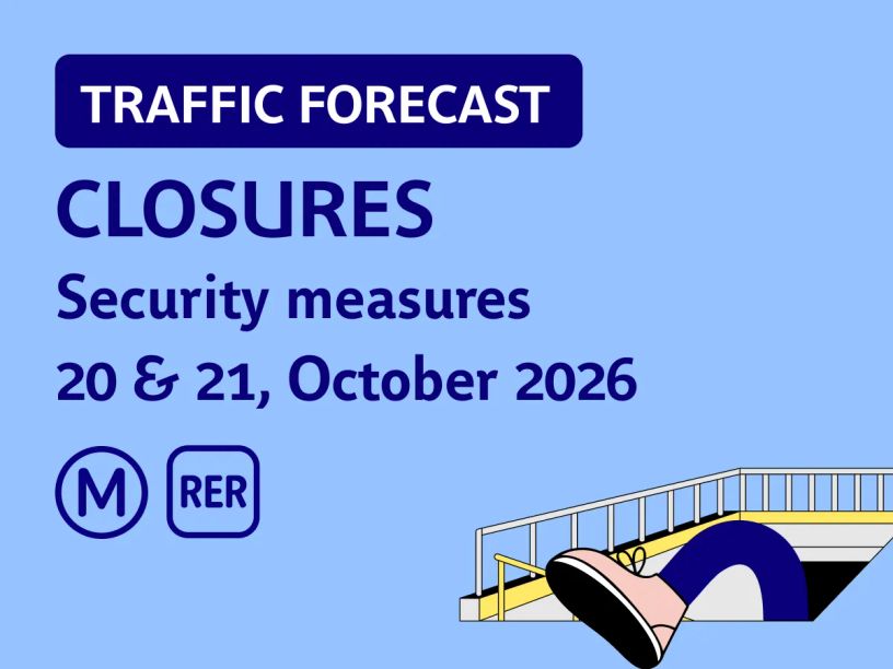 Security measures on October 20 and 21, 2026: station closures