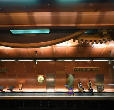 Illustration de la station de métro Arts et Métiers