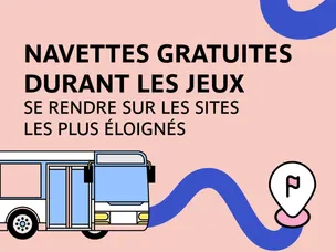 navettes gratuites durant les Jeux Paris 2024 pour se rendre sur les lieux de compétitions