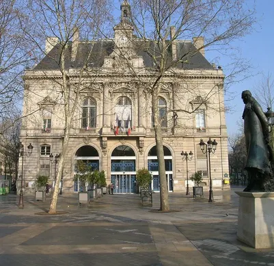 Illustration of the metro station Voltaire