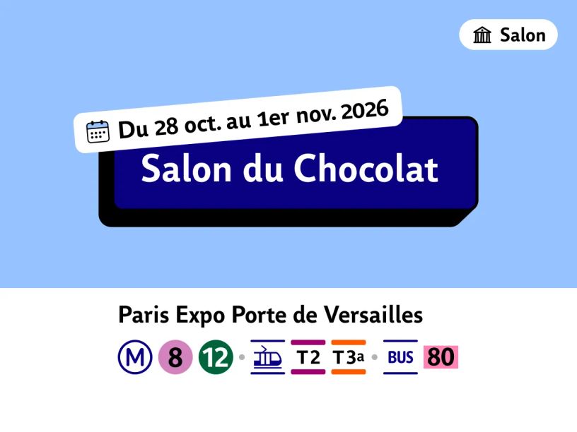 Salon du Chocolat 2026 à Paris : programme, dates et accès