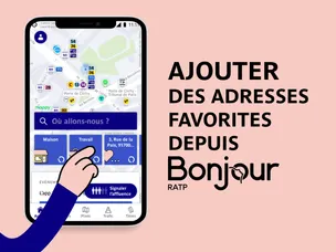 Article Pratique : comment ajouter des adresses favorites dans l'application Bonjour RATP