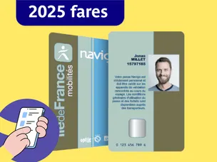 Forfaits Navigo : 2025 fares