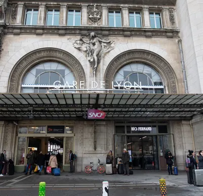 Illustration of the metro station Gare de Lyon