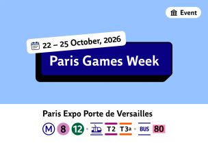 Paris Games Week 2026: dates, opening hours and public transport access