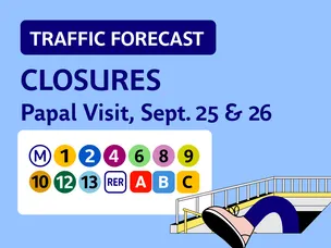 Visit of the Pope to Paris on September 25 and 26, 2026: what impact on your travel by public transport?