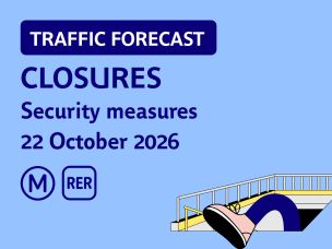 Security measures on October 22, 2026: station closures