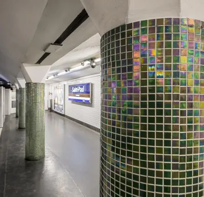 Illustration de la station de métro Saint-Paul (Le Marais)