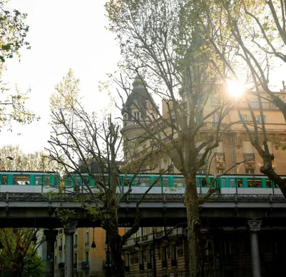 Illustration de la station de métro Passy