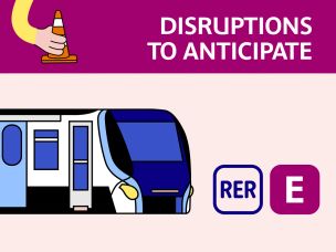 RER E works: dates, times and alternatives from September to December 2026