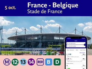 France-Belgique au Stade de France : comment s'y rendre en transports en commun ?