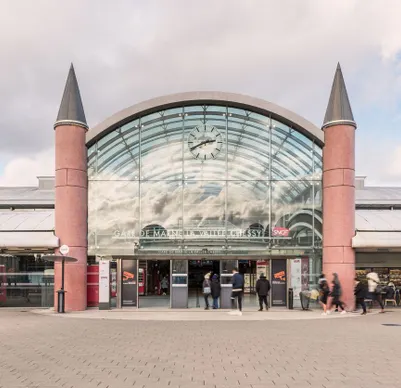 Illustration of the train station Marne-la-Vallée - Chessy